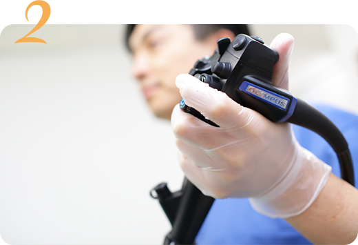 クリニック全体で、消化管内視鏡検査技師の資格の取得をサポ―ト
