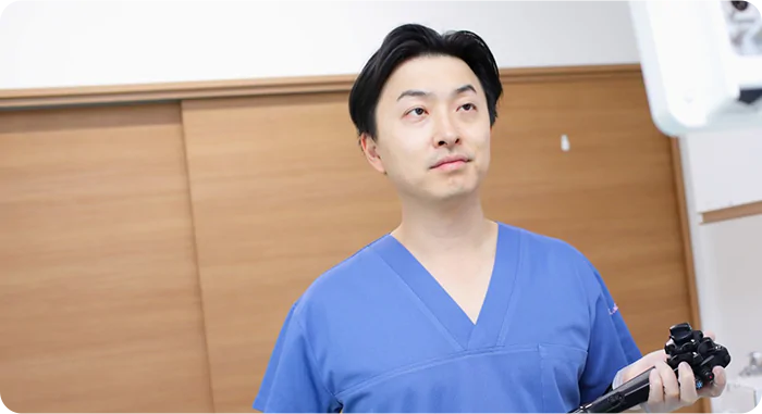 POINT01 経験豊富な専門医による大腸カメラ検査